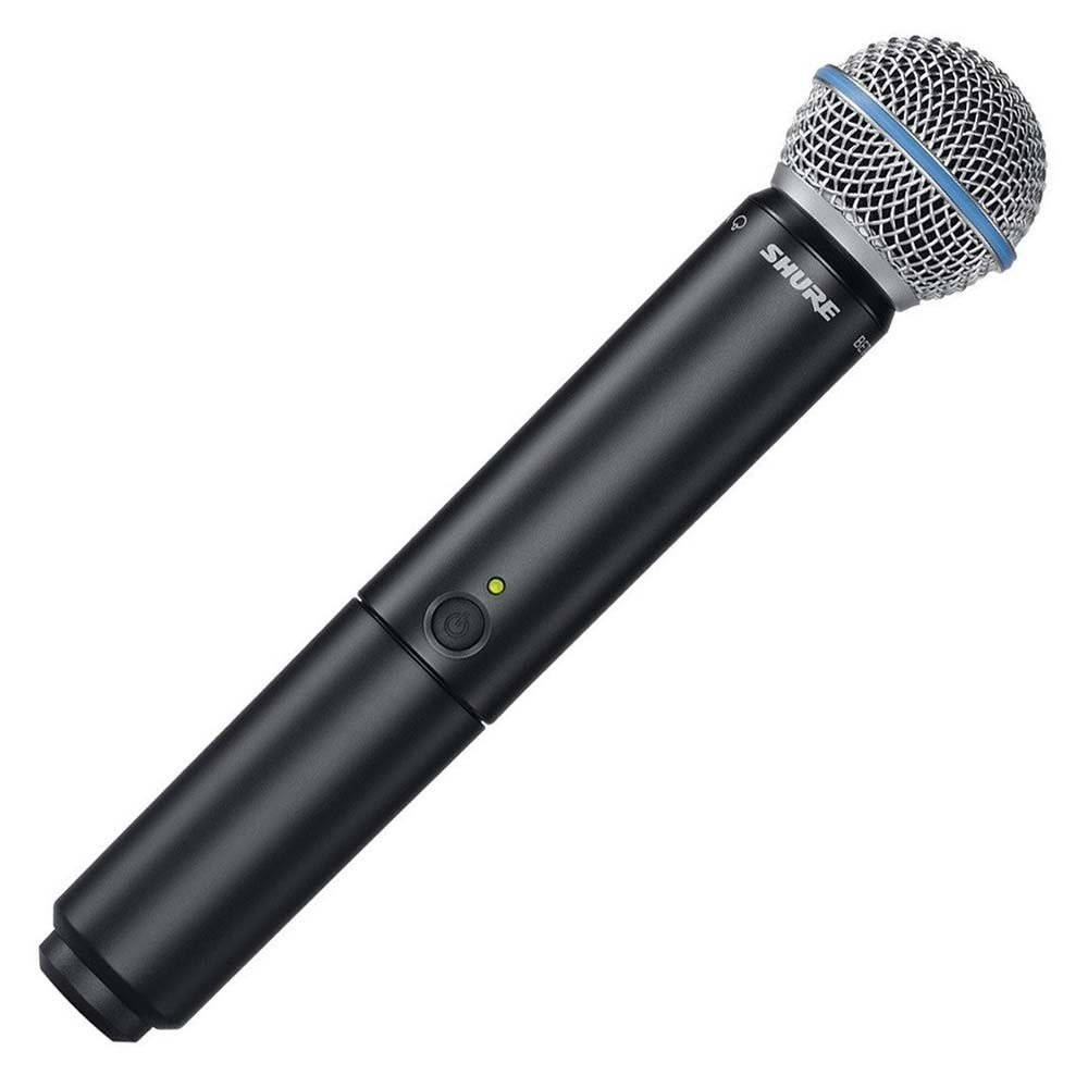 Shure BETA58 Wireless Handheld Transmitter Mic; Auto Setup 614-638MHz