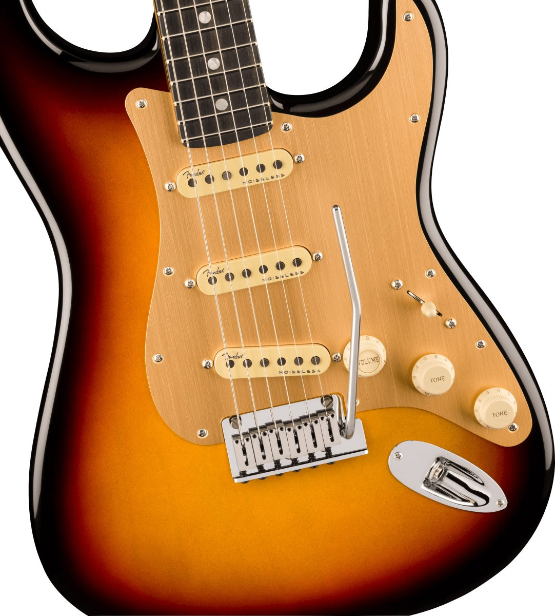 Fender American Ultra II Stratocaster, Ebony Fingerboard in Ultraburst