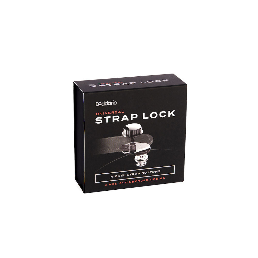 D'Addario Universal Strap Lock System in Nickel