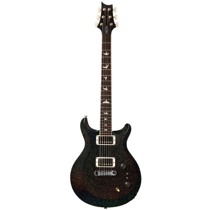 PRS S2 Mira 594 Electric Guitar in Black Rainbow Holoflake