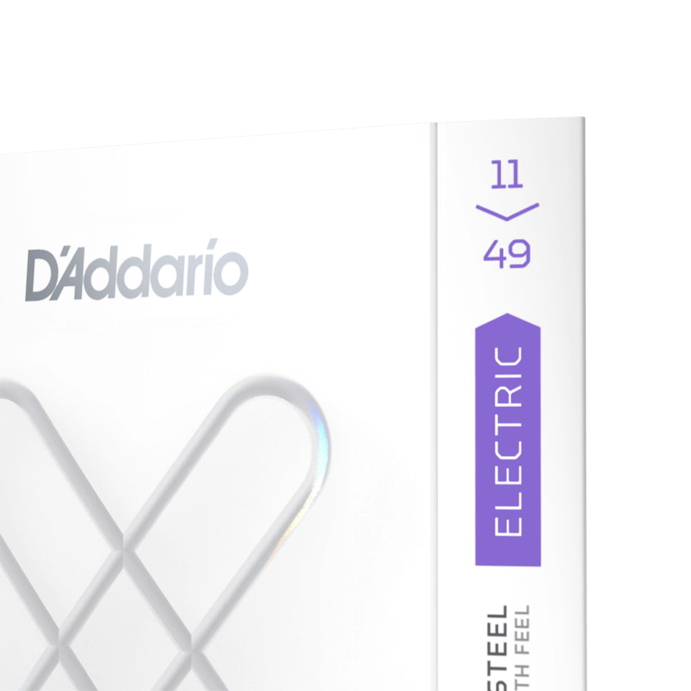 D'Addario XS Medium Coated Electric Guitar Strings 11-49 Gauge