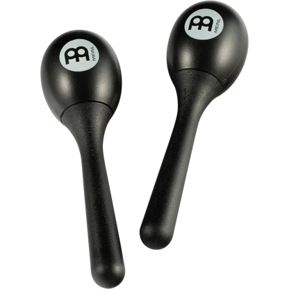 Meinl Percussion Plastic Egg Maracas Pair in Black