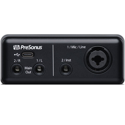 PreSonus AudioBox GO Compact 2x2 USB Audio Interface