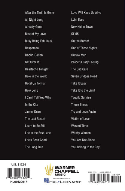 Eagles Guitar Chord Songbook