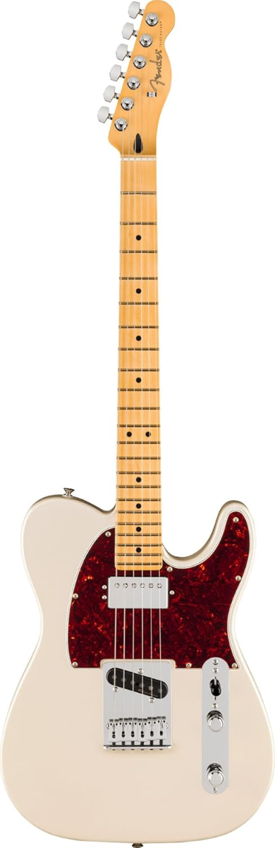 Fender Player II Modified Telecaster SH Electric Guitar, Maple Fingerboard in Olympic Pearl