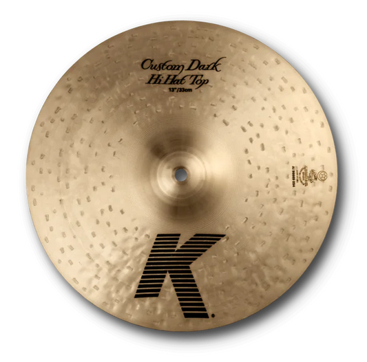 Zildjian 13" K Custom Dark Hi Hat Top