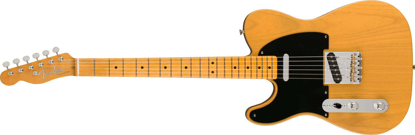 Fender American Vintage II 1951 Telecaster Left-Hand, Maple Fingerboard in Butterscotch Blonde