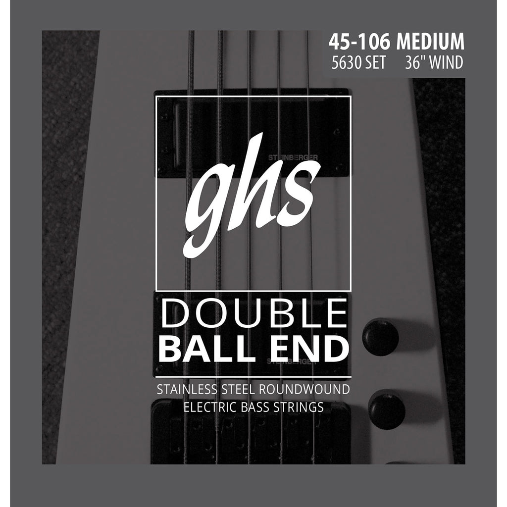 GHS 5630 Bass Double Ball End Guitar String 45-106 Gauge