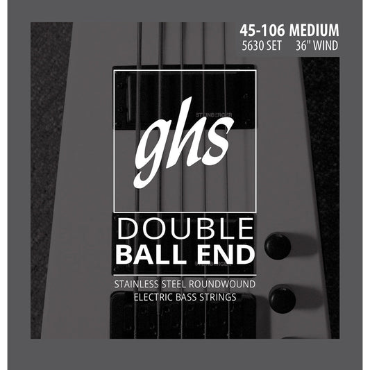 GHS 5630 Bass Double Ball End Guitar String 45-106 Gauge