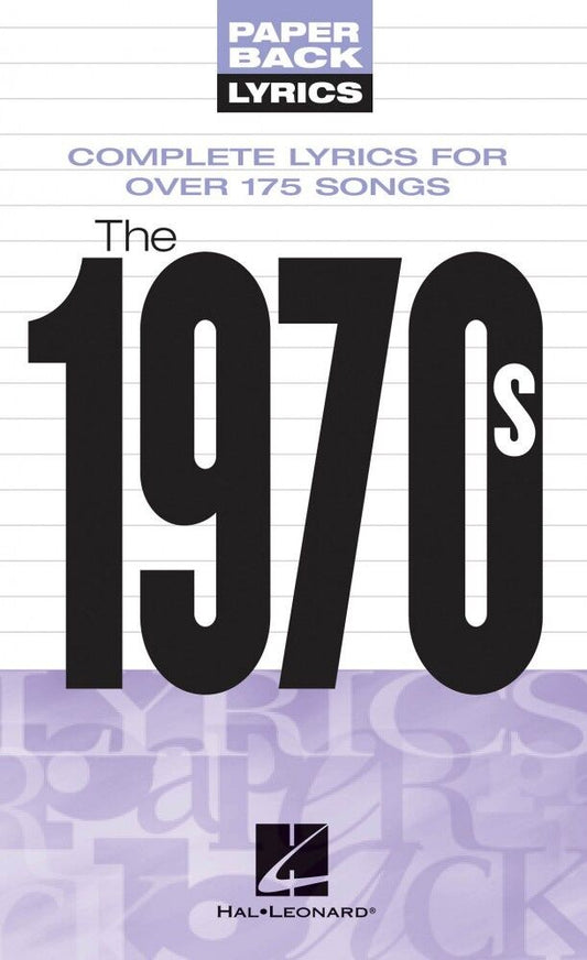Paperback Lyrics The 1970s