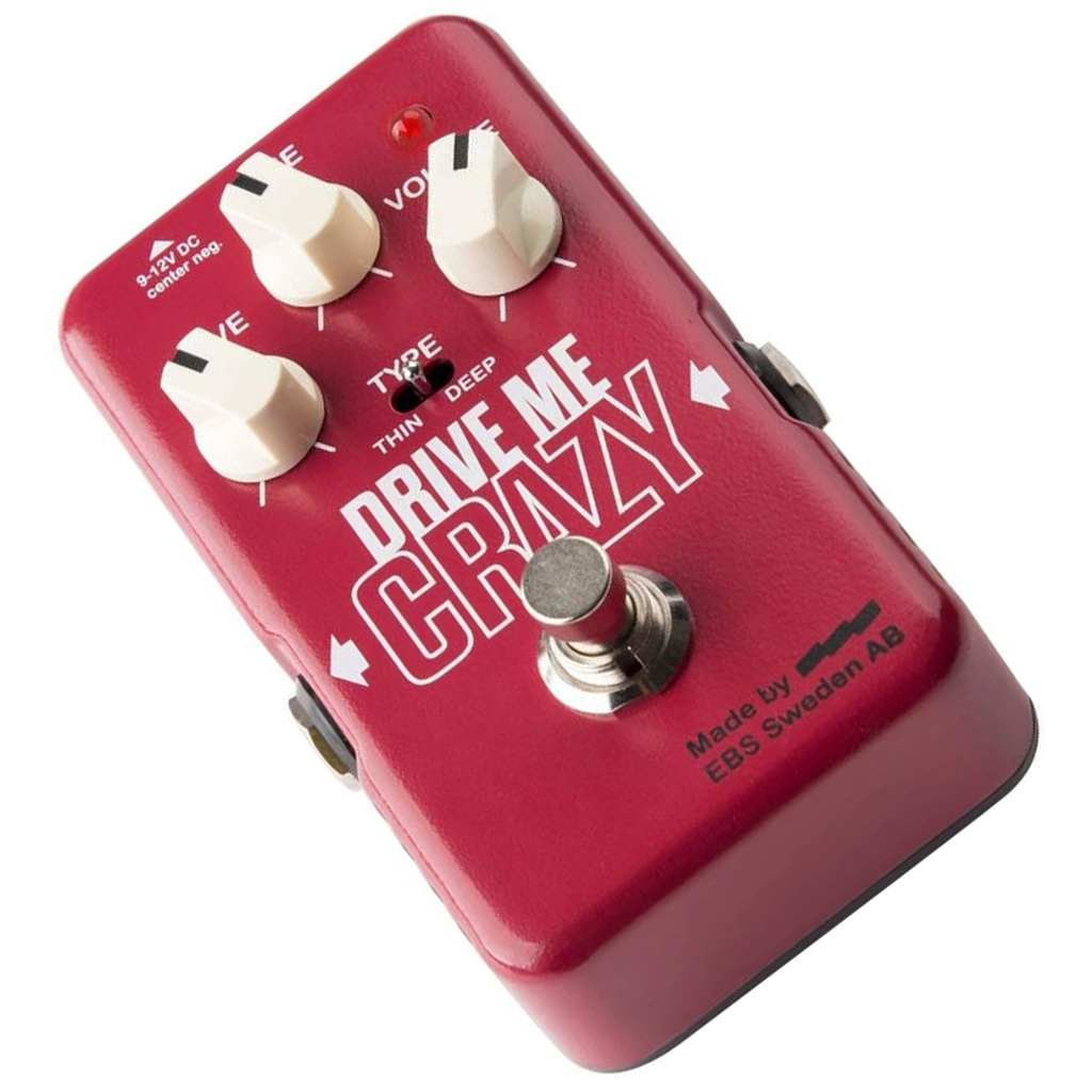 EBS Drive Me Crazy Distortion/Overdrive Pedal