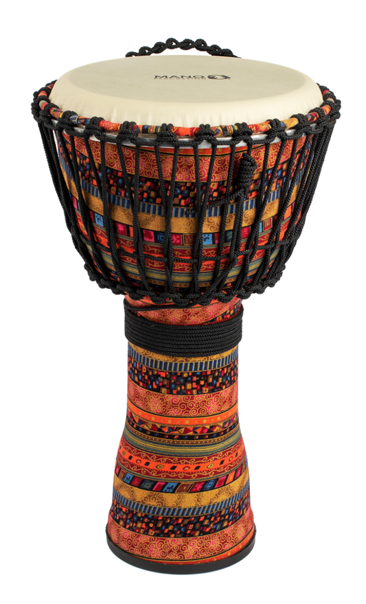 Mano Percussion 10" Rope Tunable Djembe in Serenity Finish
