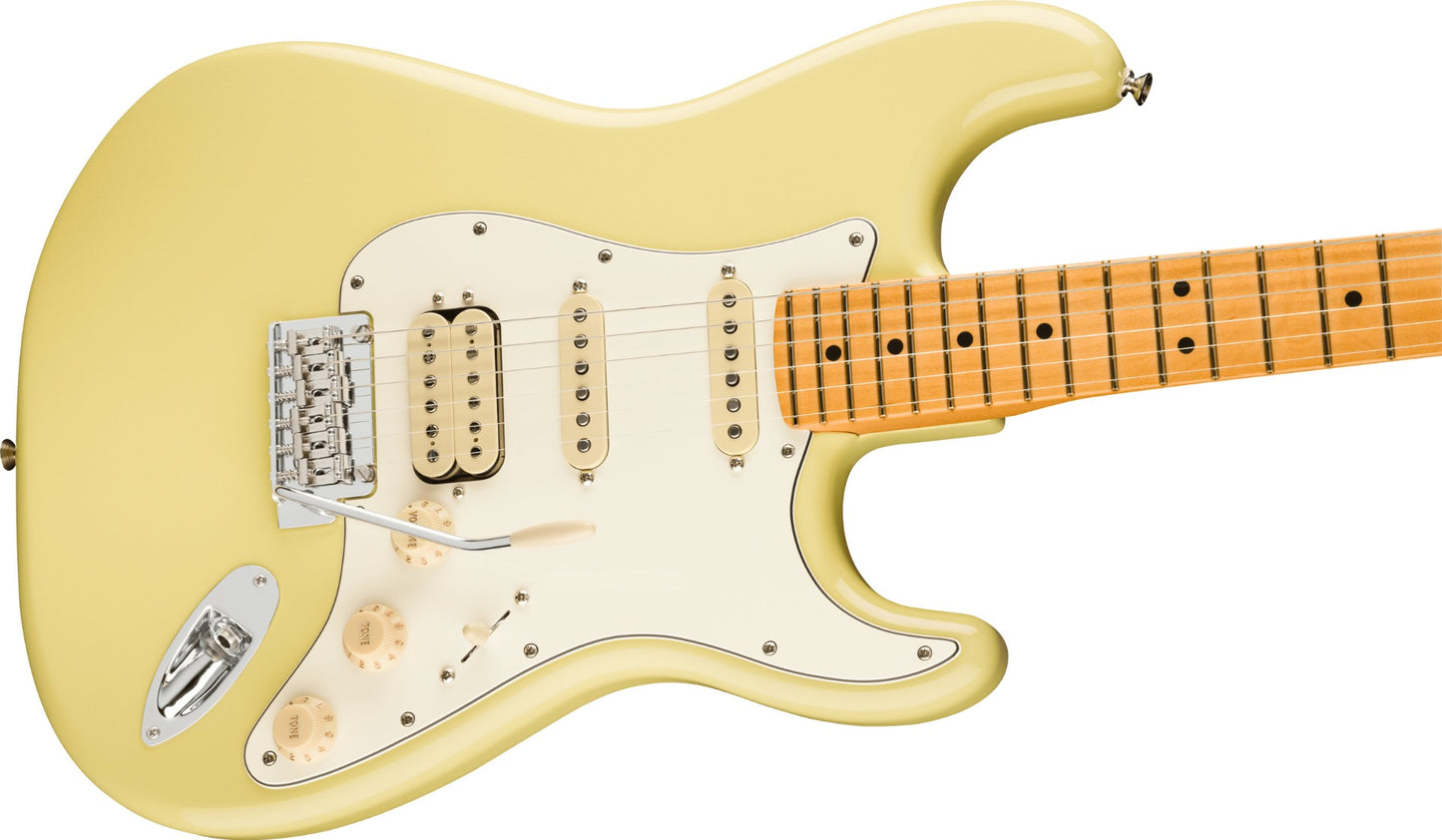 Fender Player II Stratocaster HSS, Maple Fingerboard in Hialeah Yellow