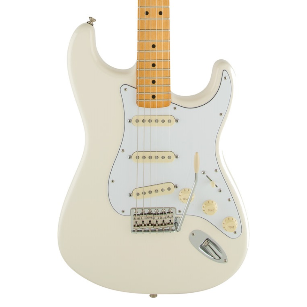 Fender Jimi Hendrix Stratocaster, Maple Fingerboard in Olympic White