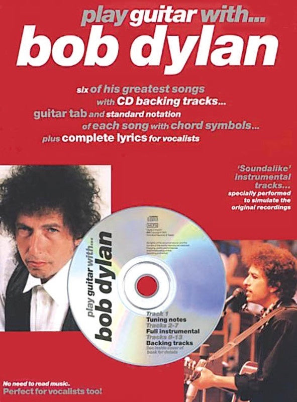 Play Guitar with Bob Dylan Guitar Tab BK/CD