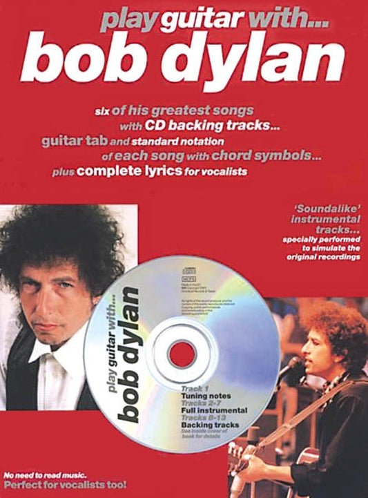 Play Guitar with Bob Dylan Guitar Tab BK/CD