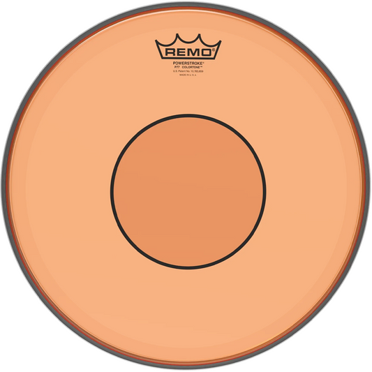 Remo Powerstroke 77 Colortone 14" Drum Head in Orange