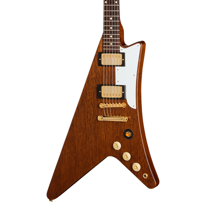 Gibson Custom 1957 Mahogany Moderne Reissue Electric Guitar in Antique Natural