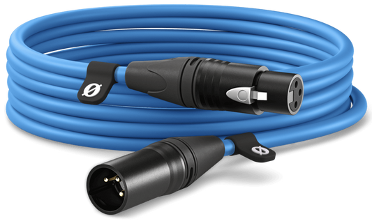 RODE XLR3 6m Premium XLR Cable in Blue