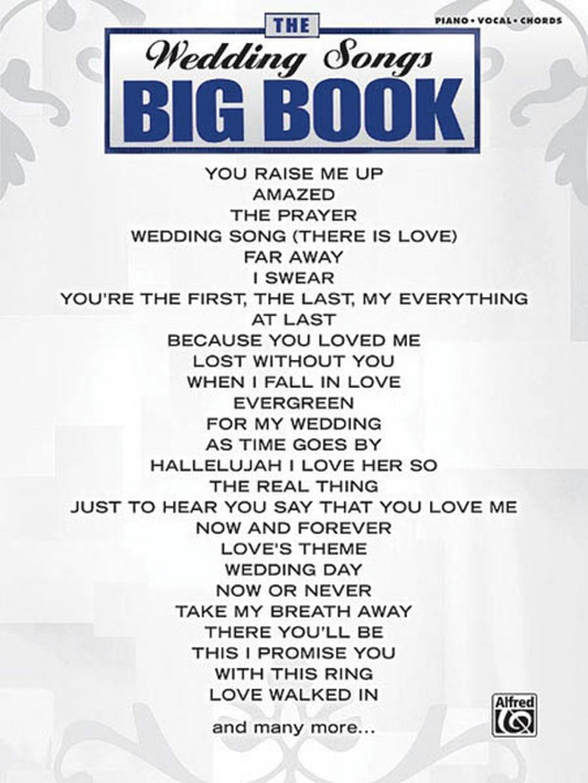 The Wedding Songs Big Book PVG