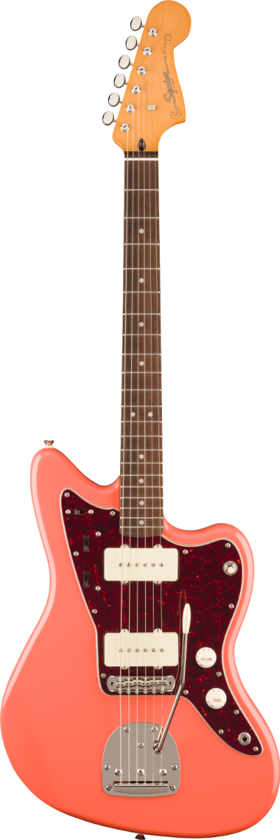 Squier Classic Vibe '60s Jazzmaster Electric Guitar in Tahitian Coral