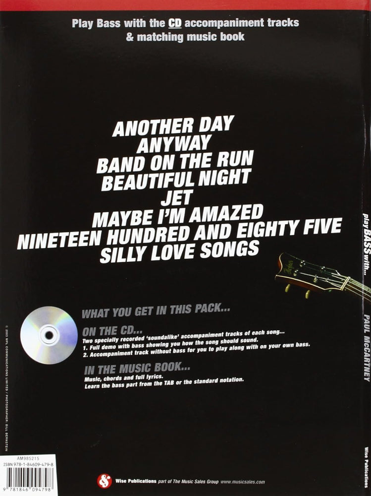 Play Bass With Paul McCartney Bk/Cd