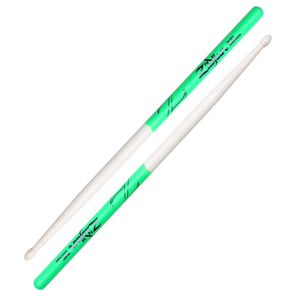 Zildjian 5B Maple Green Dip Drumsticks