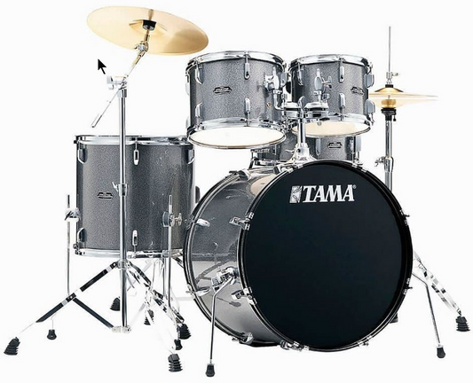 TAMA ST52H5 Stagestar 5 Piece Drum Kit in Charcoal Silver