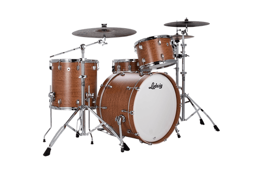 Ludwig NeuSonic FAB 3 Piece Shell Pack in Satinwood