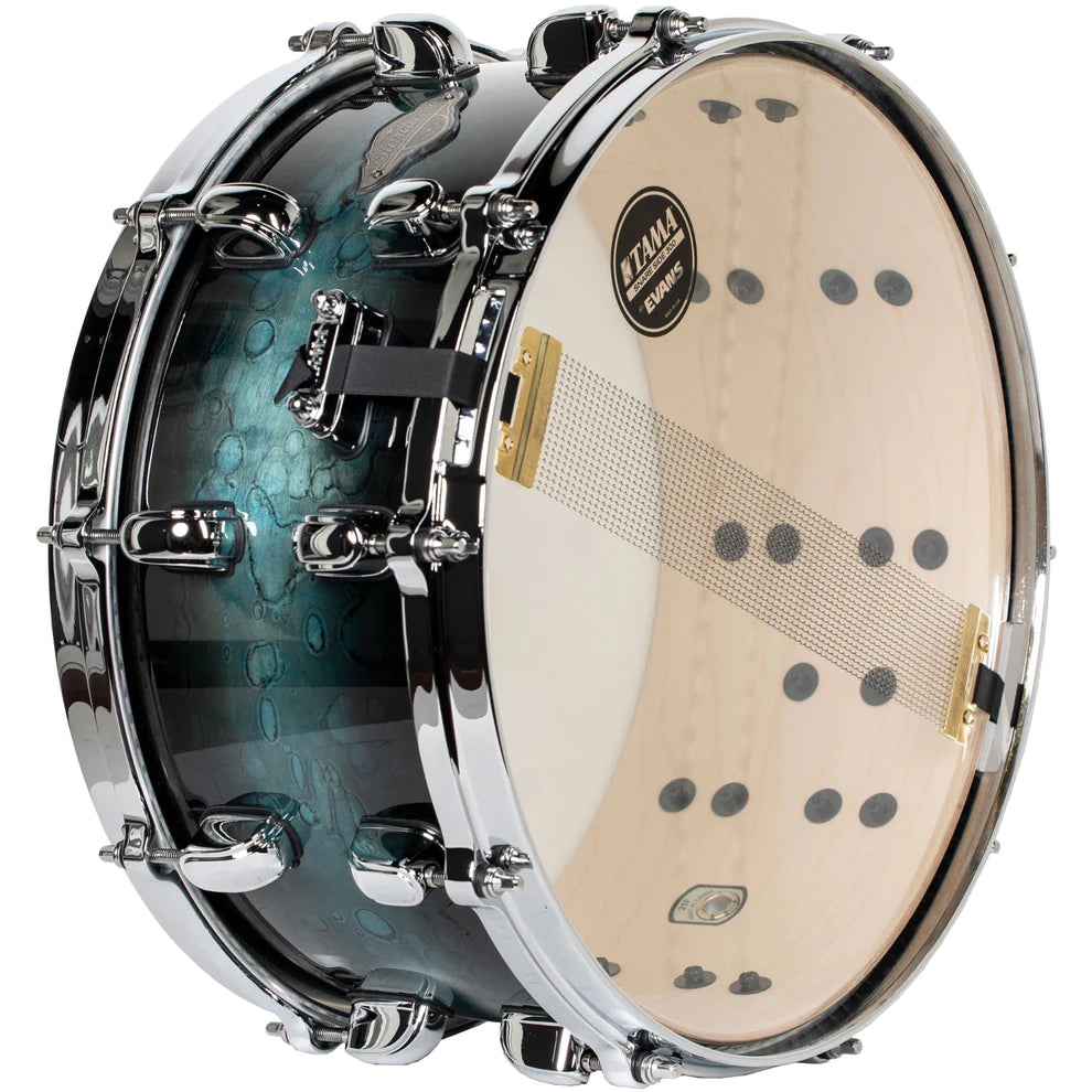 Tama Starclassic Performer 14" x 6.5" Molten Steel Blue Burst Snare Drum