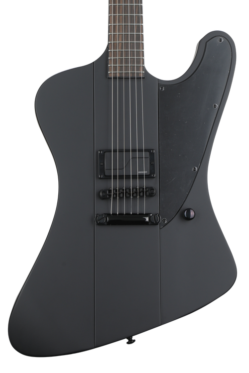 ESP LTD Phoenix Black Metal in Black Satin