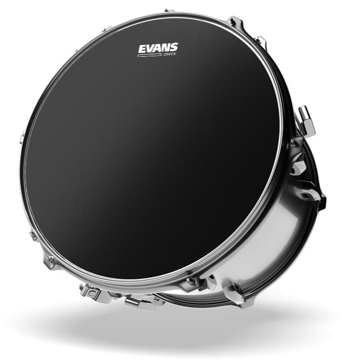 Evans Onyx 12" Black Frost Coated Tom Drum Head