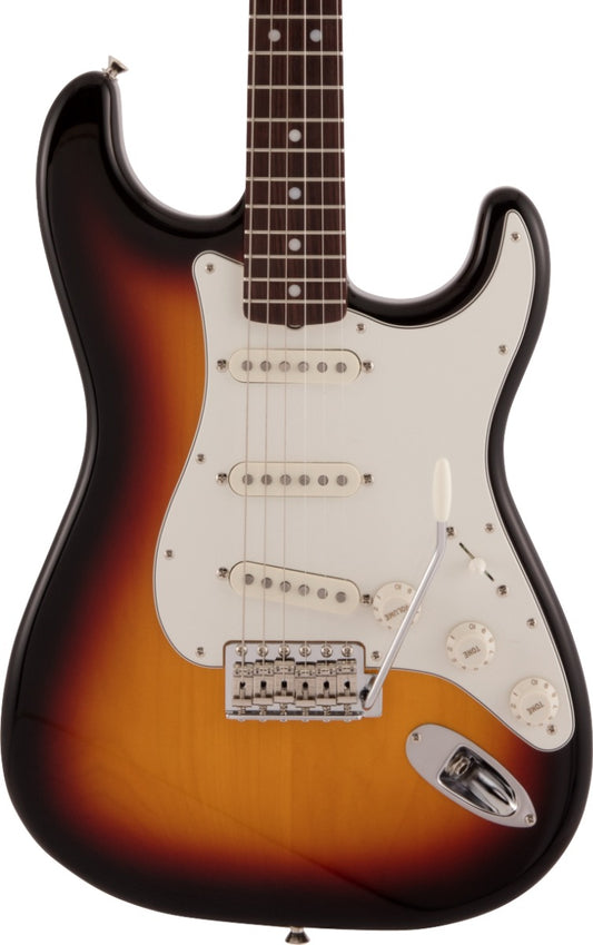 Fender Made in Japan Traditional Late 60s Stratocaster, Rosewood Fingerboard in 3 Color Sunburst