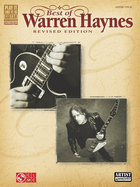 Best of Warren Haynes Revised Edition Guitar Tab PILI