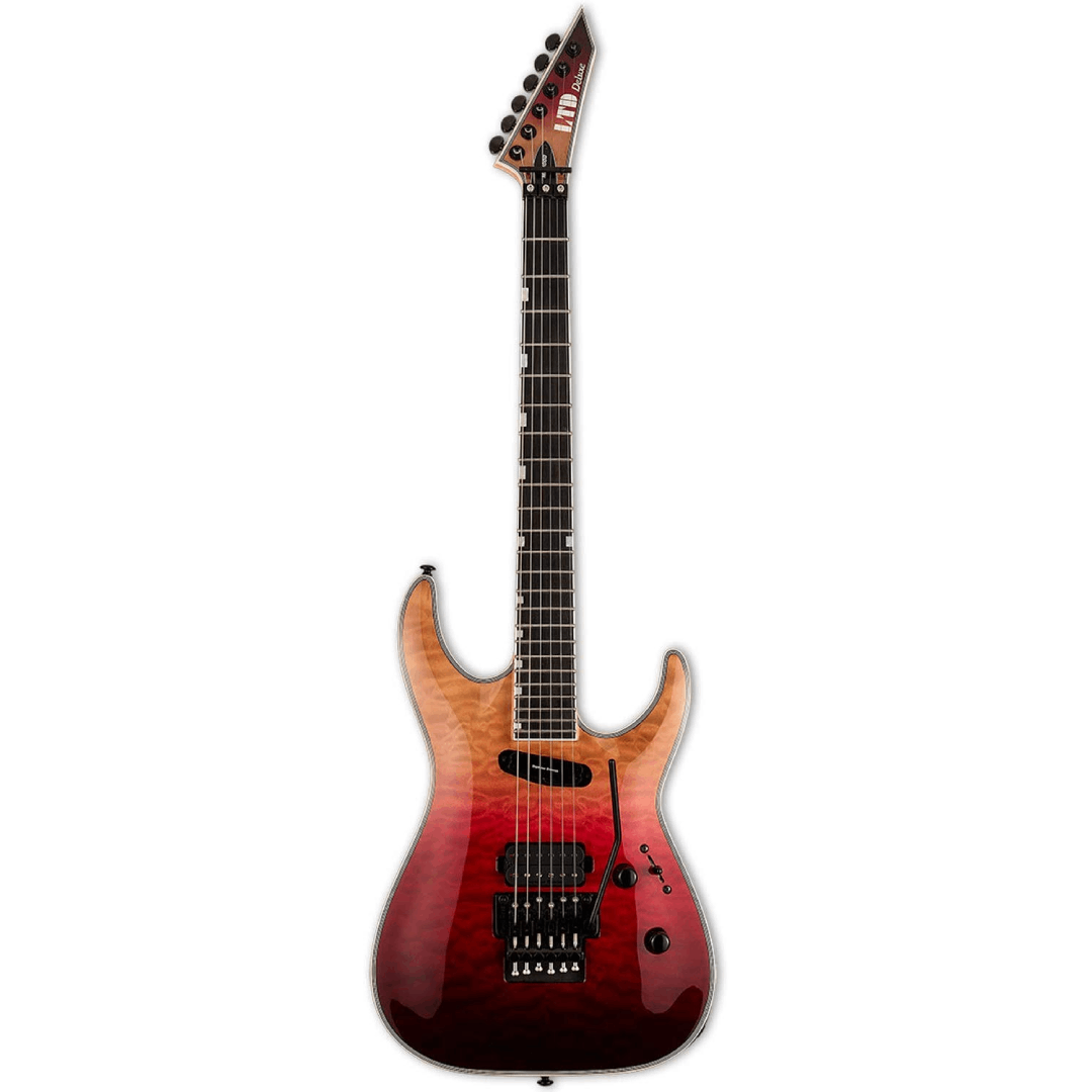 ESP LTD MH 1000HS Electric Guitar in Black Cherry Fade