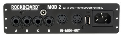 RockBoard MOD 2 V2 All in One TRS, MIDI And USB Patchbay