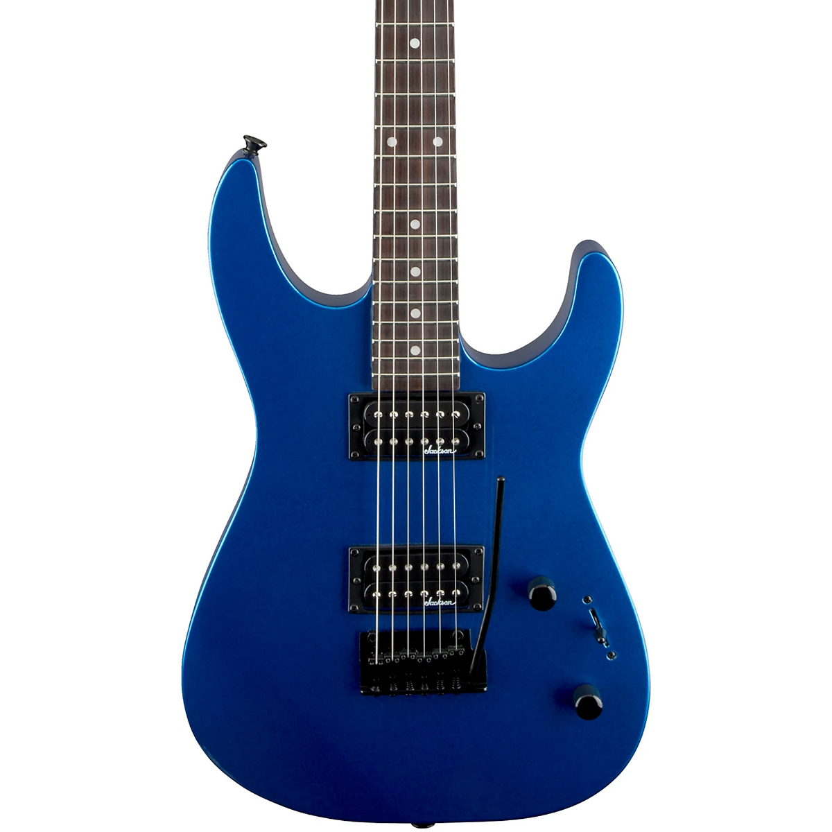 Jackson JS Series Dinky JS11 Electric Guitar in Metallic Blue