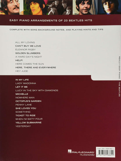 Really Easy Piano The Beatles