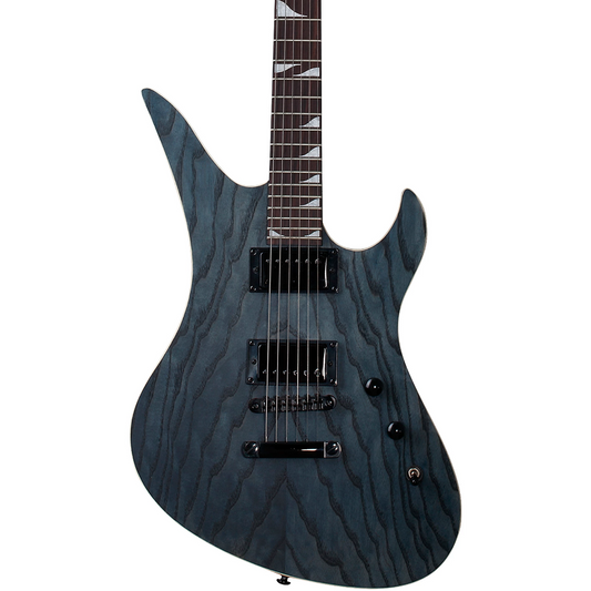 Schecter Avenger Standard Electric Guitar in Charcoal Satin