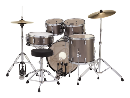 Pearl Roadshow 5 Piece Fusion Drum Kit in Bronze Metallic