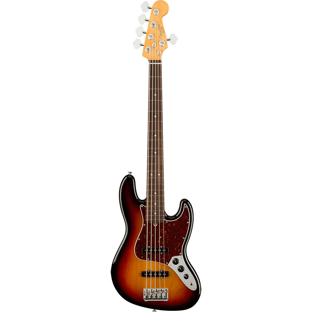 Fender American Professional II Jazz Bass V 5 String, Rosewood Fingerboard in 3 Color Sunburst