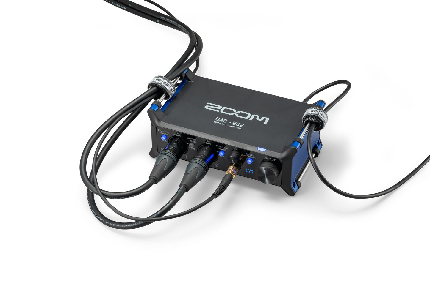 ZOOM UAC232 USB Audio Converter - Dedicated 32-bit Float Audio Interface