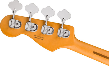 Fender American Ultra II Jazz Bass, Maple Fingerboard in Sinister Red