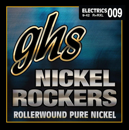 GHS R+RXL Nickel Rockers Electric Guitar Strings Extra Light 9-42 Gauge