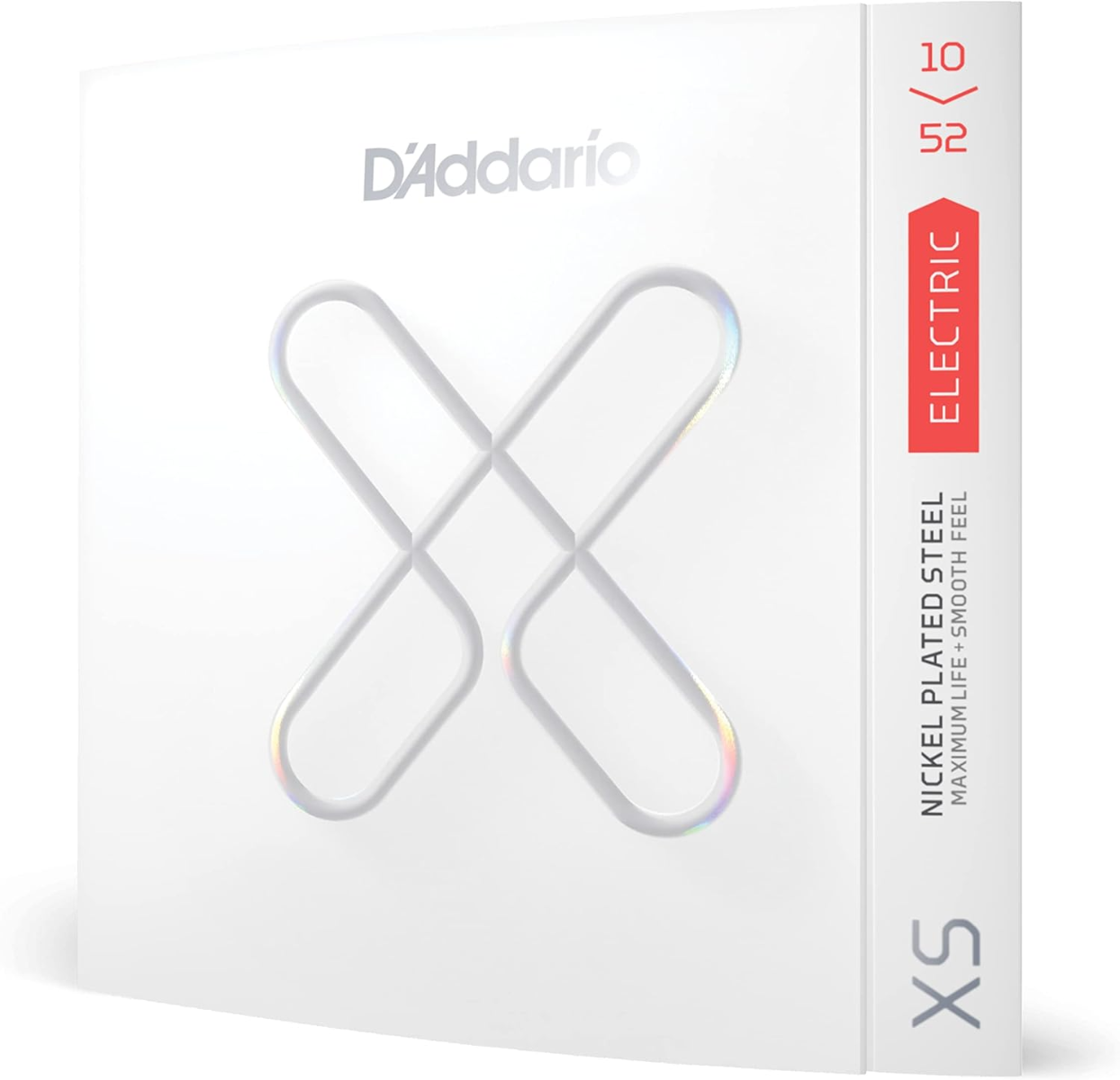 D'Addario XS Light Top Heavy Bottom Coated Electric Guitar Strings 10-52 Gauge