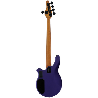 Sterling By Music Man Bongo 5 String Bass Guitar in Firemist Purple