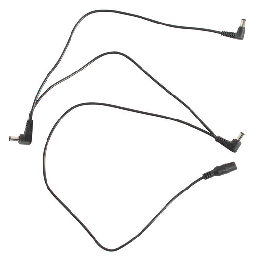 Carson Powerplay Low Noise DC Daisy Chain Power Cable for 3 Guitar Effects Pedals