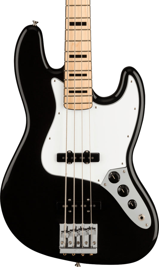 Fender Geddy Lee Jazz Bass, Maple Fingerboard in Black