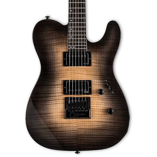 ESP LTD TE 1000 Evertune in Black Natural Burst