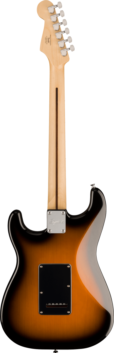 Squier FSR Squier Sonic Stratocaster HSS, Maple Fingerboard, Black Pickguard in 2-Color Sunburst